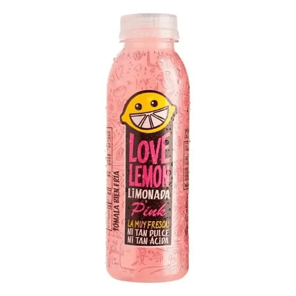 Love lemon Limonada Pink 385cc  