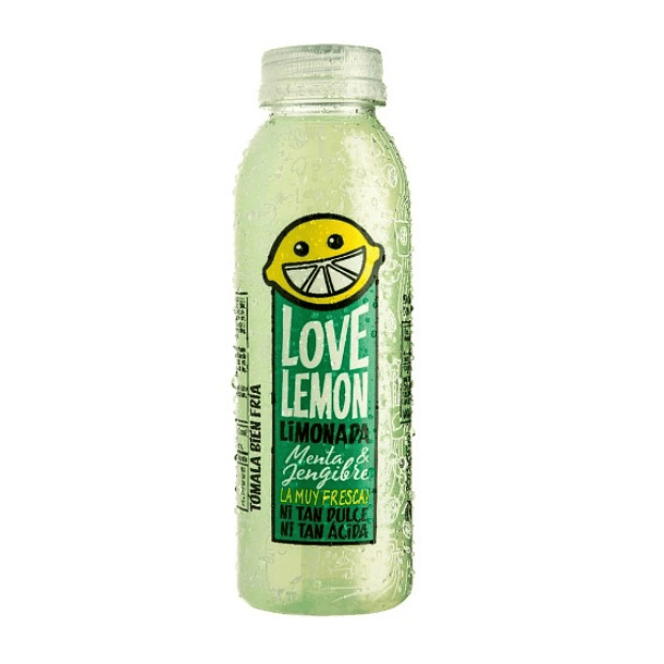 Love lemon Limonada Menta Jengibre 385cc  