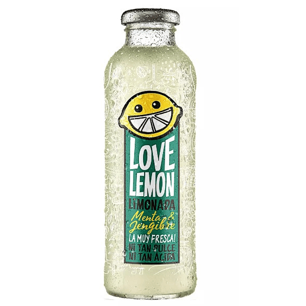 Love Lemon Limonada Menta jengibre 475cc 