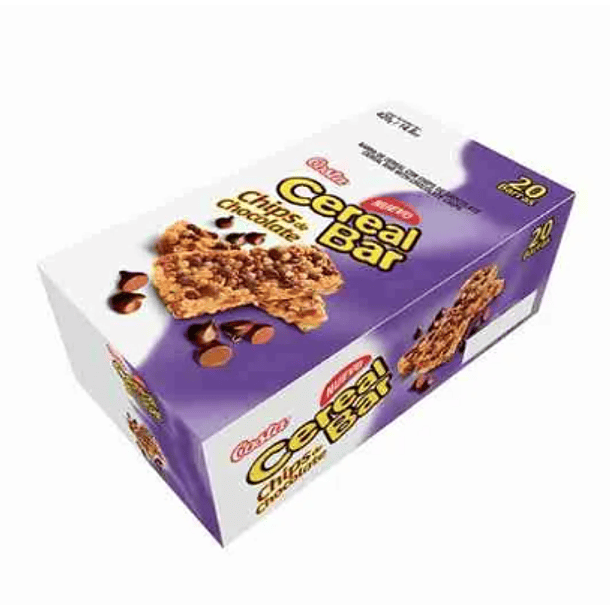 Cereal Bar Chips Chocolate  