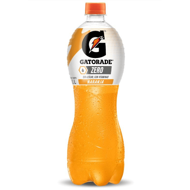 Gatorade Naranja 1 litro zero  