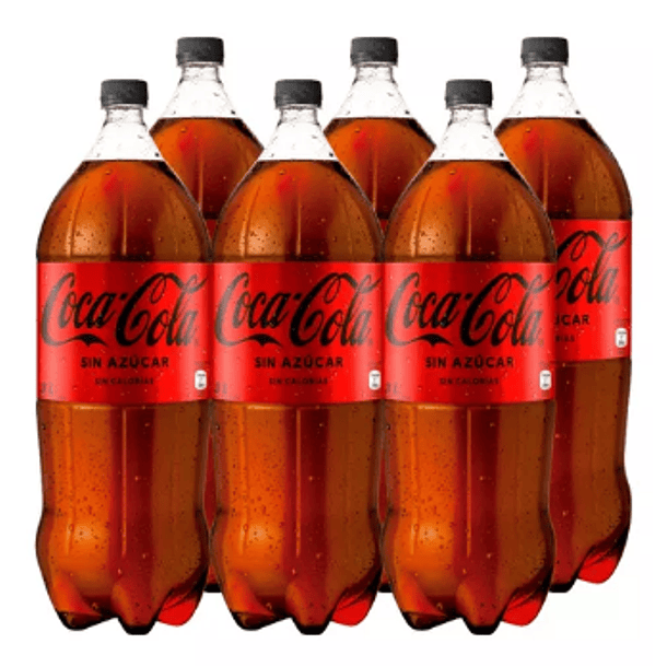 coca cola zero de 3l desechable  