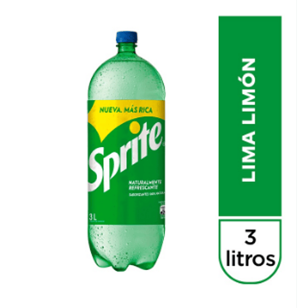 Sprite de 3L desechable 