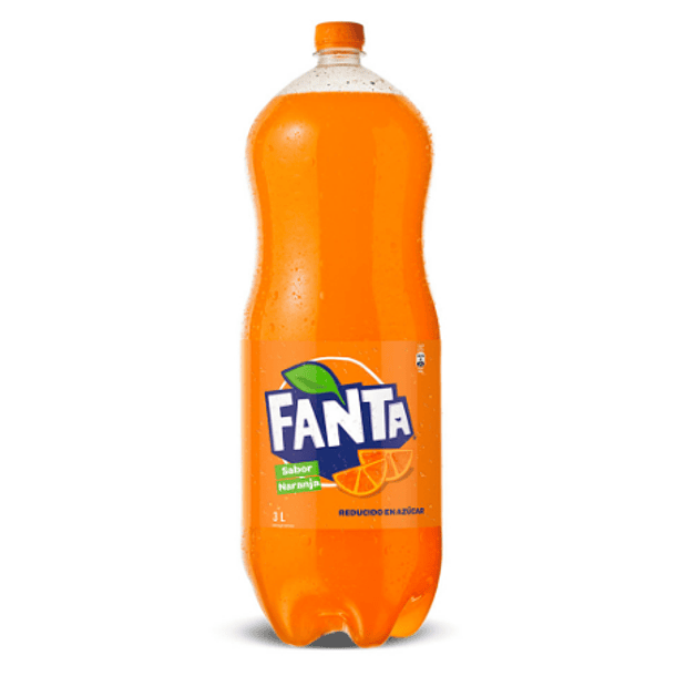 Fanta de 3L desechable 