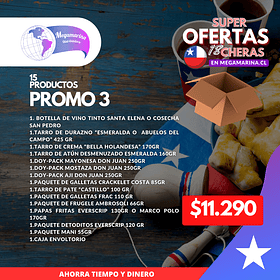 3 Promo dieciochera 