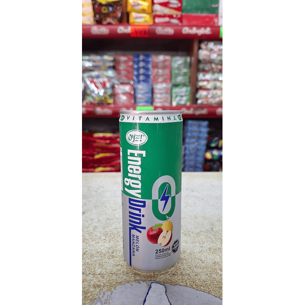 Energy Drink sabor Melón Manzana 250 ml 