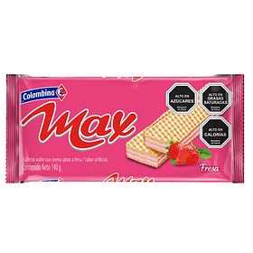 Max Wafer sabor frutilla