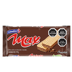 Max Wafer sabor Chocolate