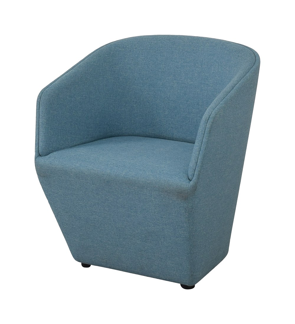 Dark Gray Pitch Club Chair