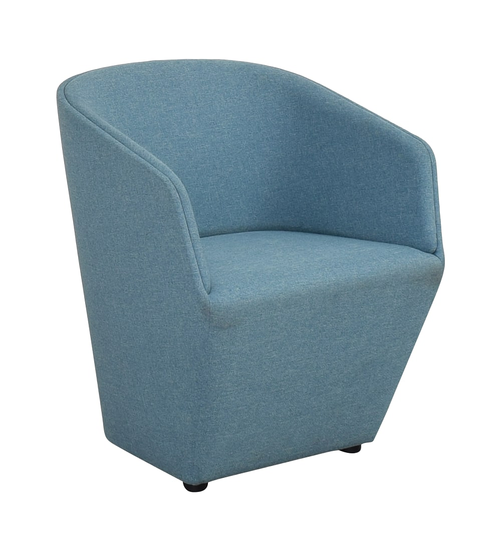 Dark Gray Pitch Club Chair