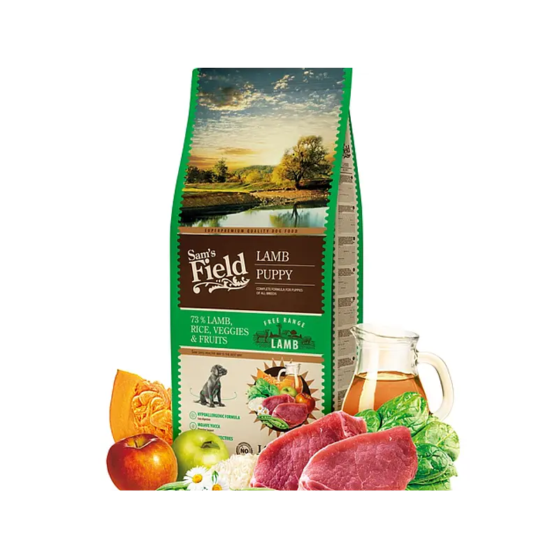 Sam's Field de Cordeiro P/ Cachorros 13Kg