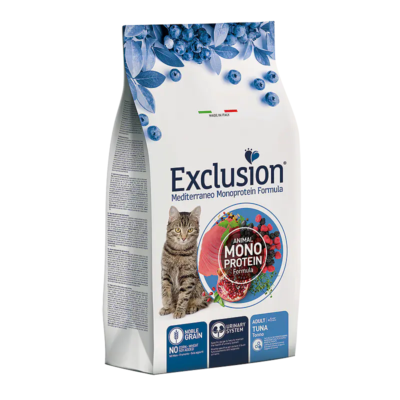 Exclusion Me Mono Noble Grain Atum p/Adulto 12Kg