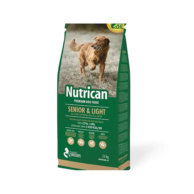 Nutrican Sénior e Light 15Kg