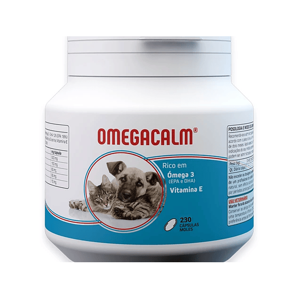 Omegacalm Pet 230 Cápsulas