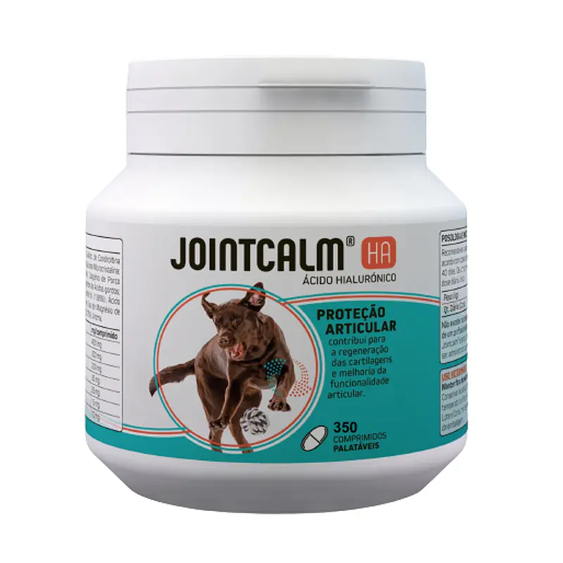 Suplemento Articular JointCalm HA Pet Condroprotetores 350 comprimidos