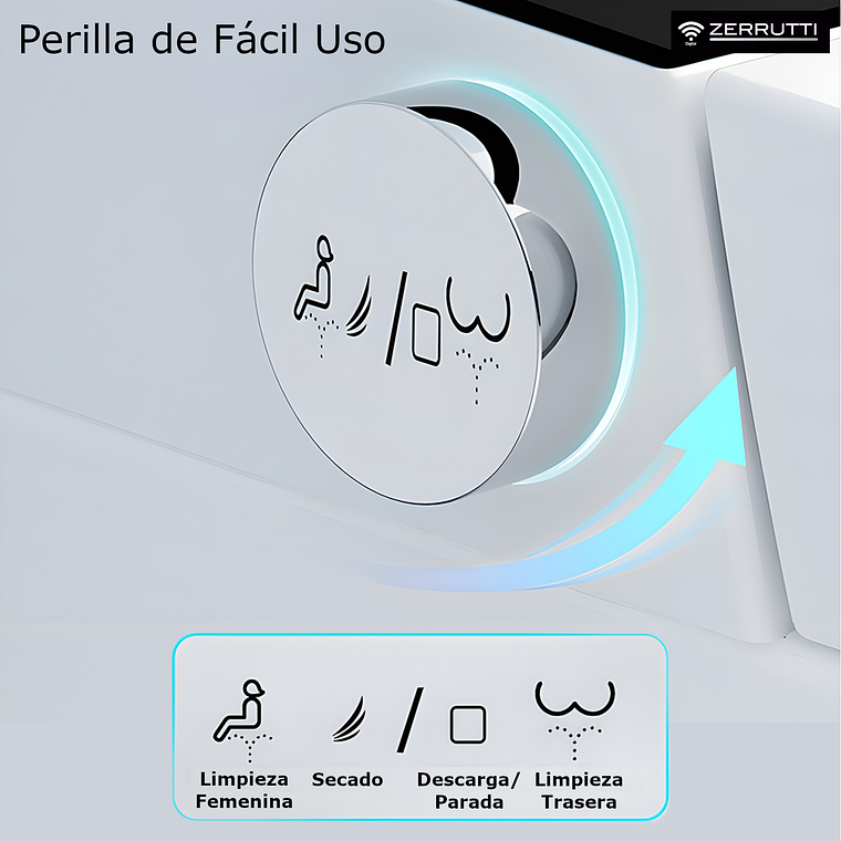 Sanitario Inteligente Multifuncional Zerrutti Neo Smart 8