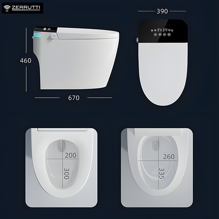 Sanitario Inteligente Multifuncional Zerrutti Neo Smart 11