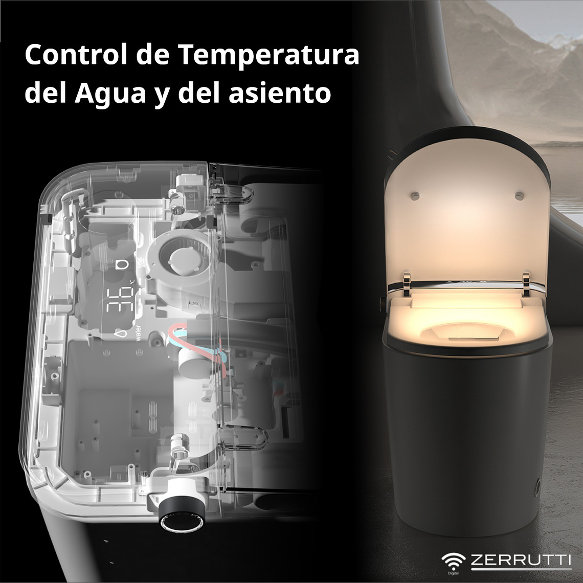 Sanitario inteligente Zerrutti Advanced 132 6
