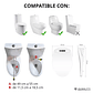 Asiento Bidet Multifuncional Para Sanitario con Control Remoto - Miniatura 3