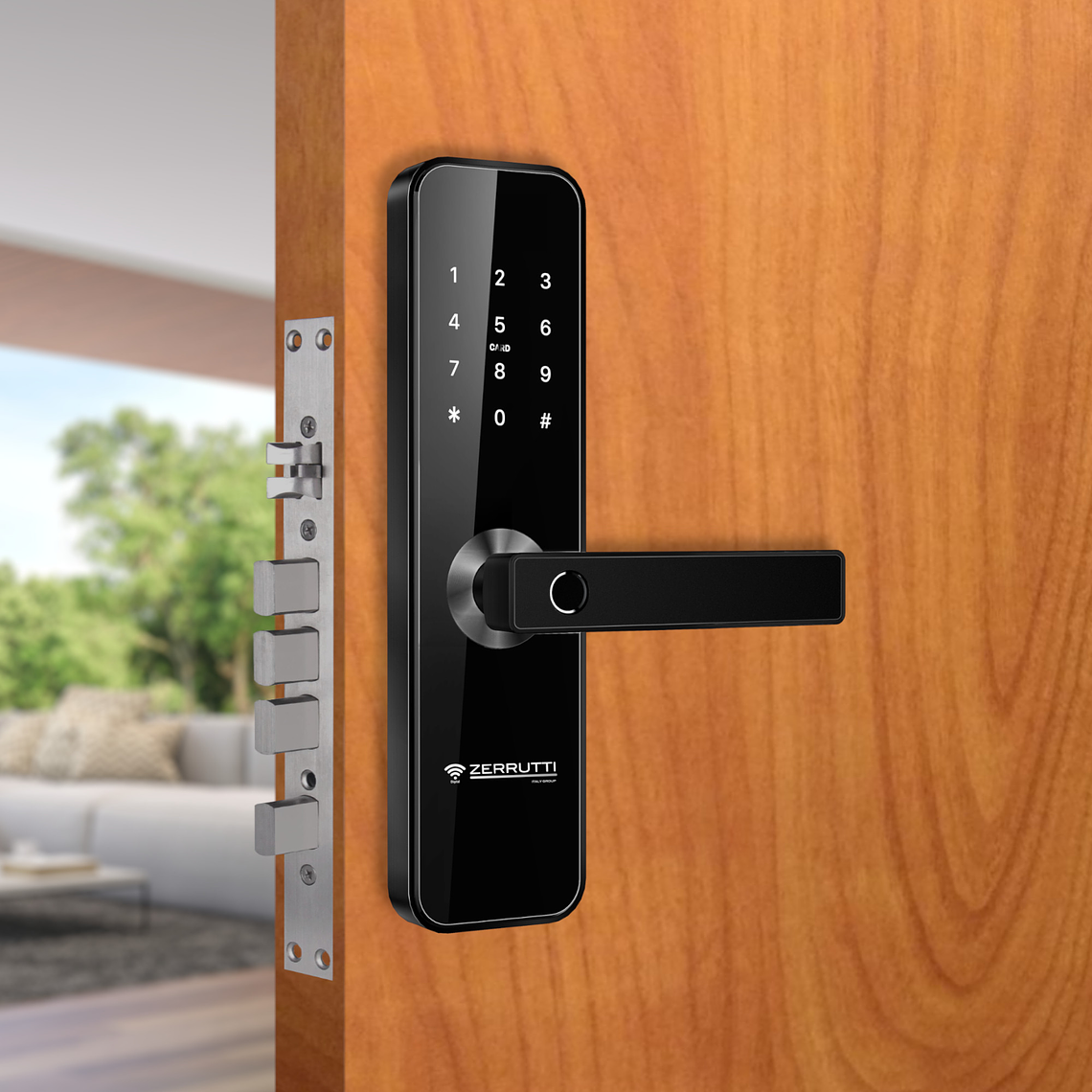 Cerradura Inteligente Zerrutti ZE 8010 Mecanismo Automático 1