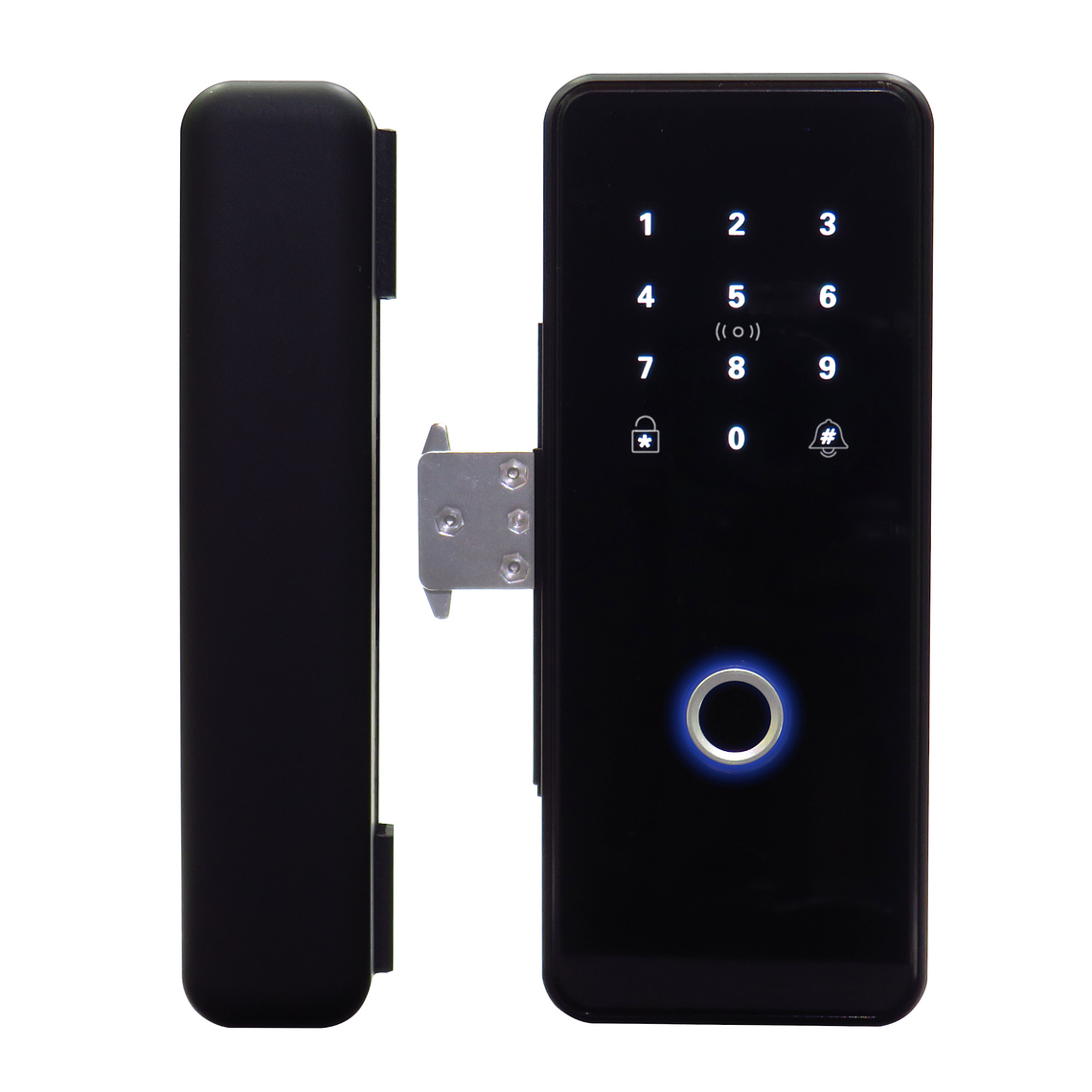 Cerradura Digital Inteligente Zerrutti Para Puerta de Vidrio 3