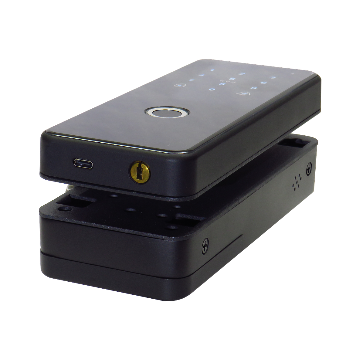 Cerradura Digital Inteligente Zerrutti Para Puerta de Vidrio 7