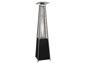 Calentador Fogata Pirámide Zerrutti Elegant Negro