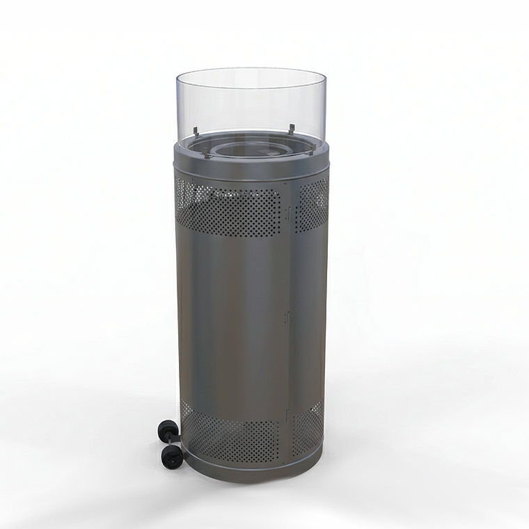 Calentador Fogata Redondo Zerrutti Vibrant 1