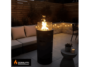 Calentador Fogata Redondo Zerrutti Vibrant