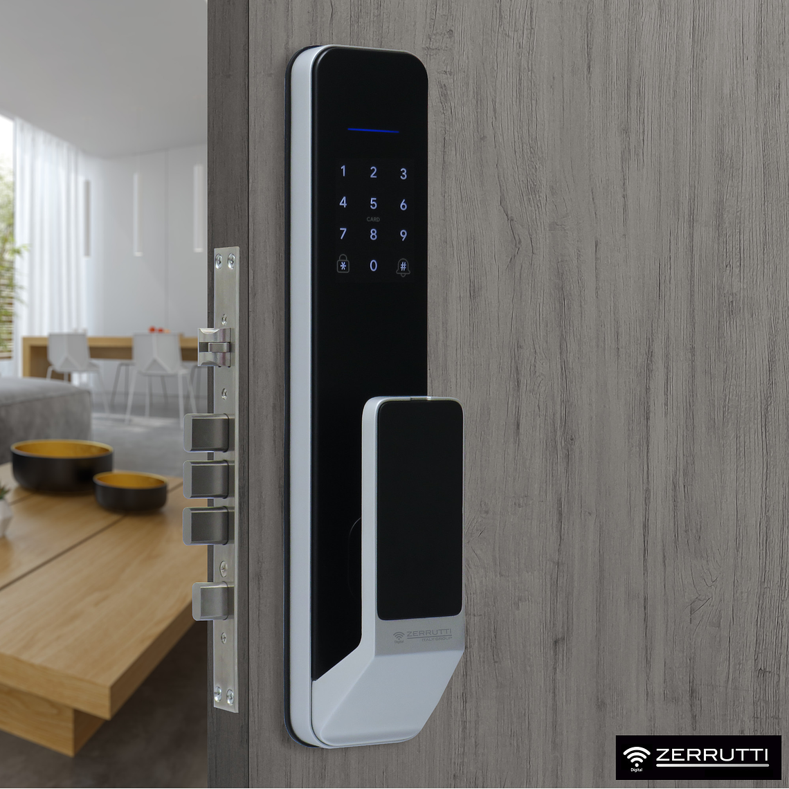 Cerradura Digital Inteligente Zerrutti ZE 8072 4