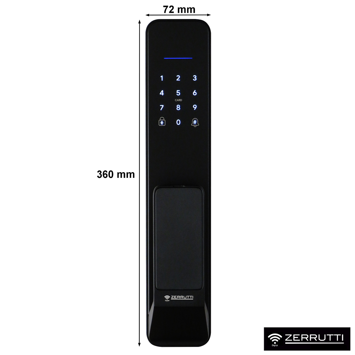 Cerradura Digital Inteligente Zerrutti ZE 8072 13