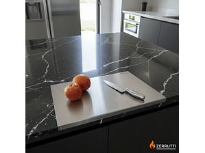 Tabla de Cocina en Acero Inoxidable Zerrutti 38x28