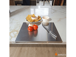 Tabla de Cocina en Acero Inoxidable Zerrutti 48x38