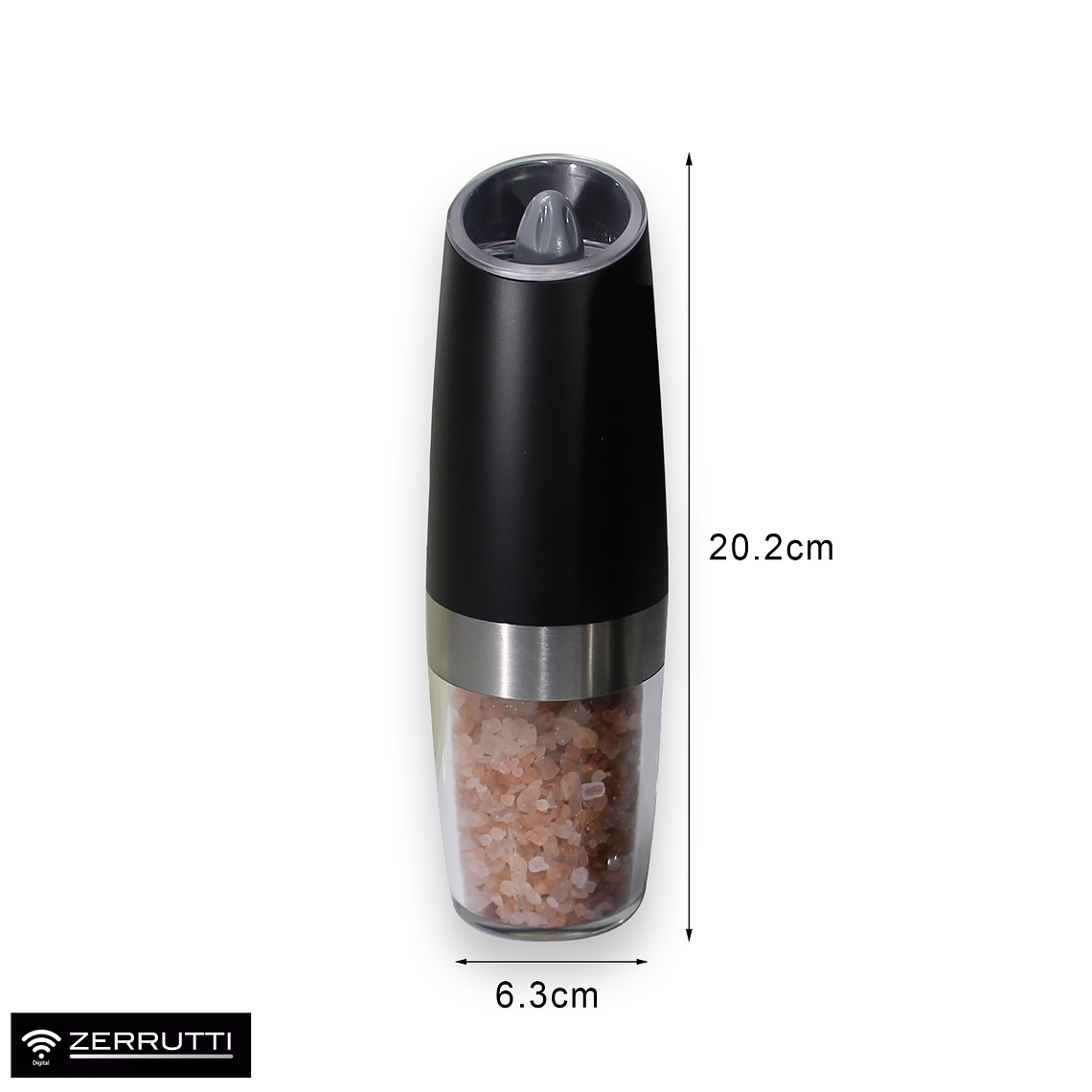 Set Gourmet: Salero y Pimentero Eléctrico y Tabla de Picar en Acero Inoxidable 6