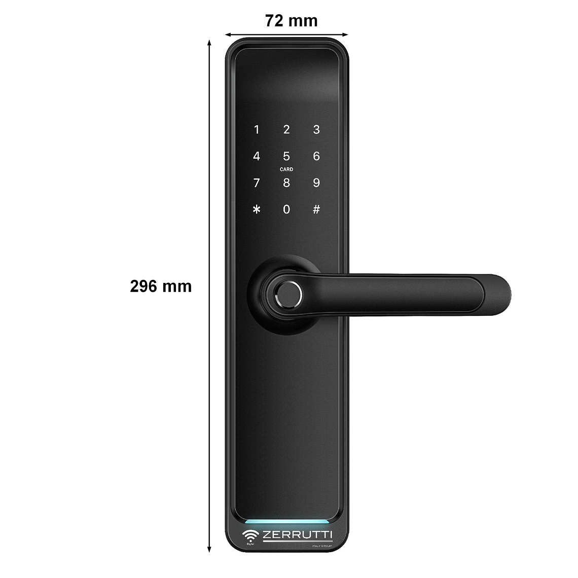 Cerradura Digital Inteligente Zerrutti ZE 8035 6