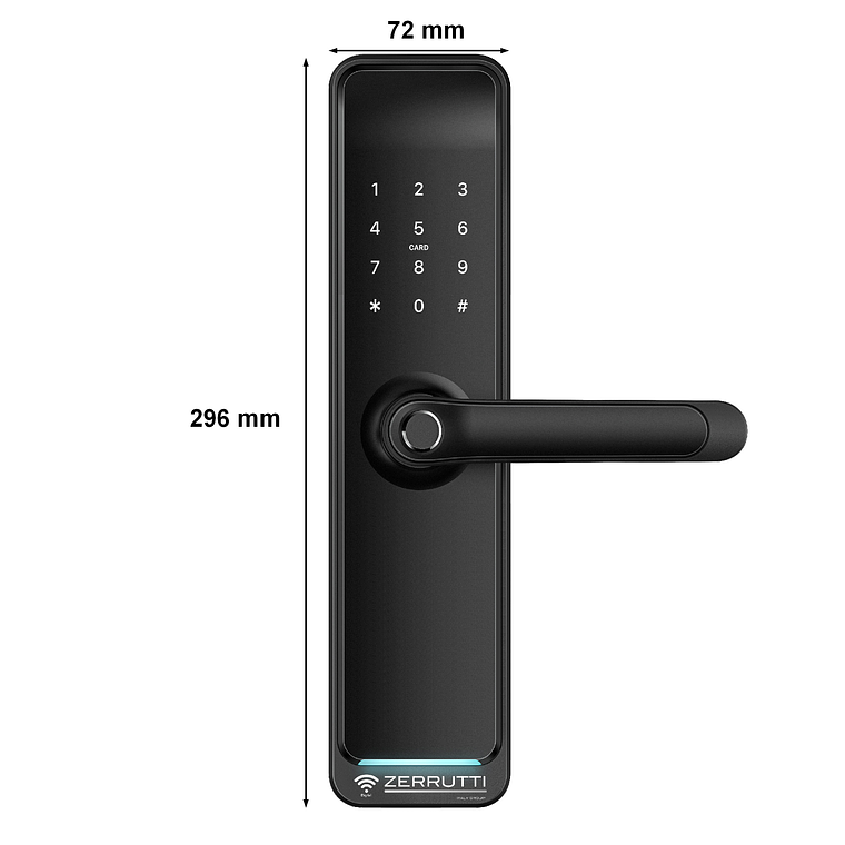Cerradura Digital Inteligente Zerrutti ZE 8035 6