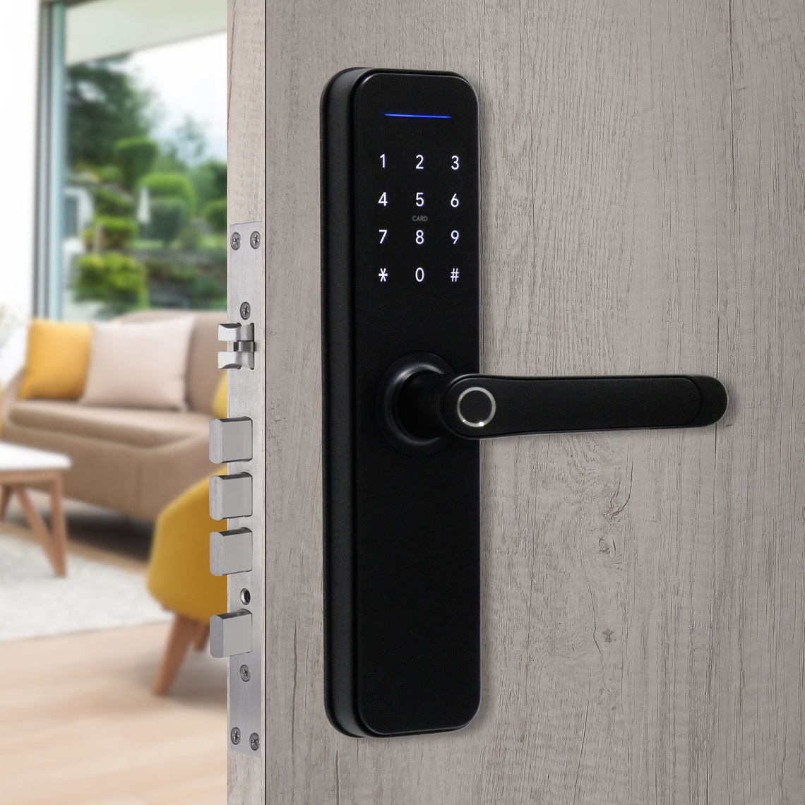 Cerradura Inteligente Zerrutti ZE 8015 Mecanismo Automático 4