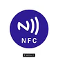 Set de 3 Stickers NFC para Cerradura Inteligente - Miniatura 2