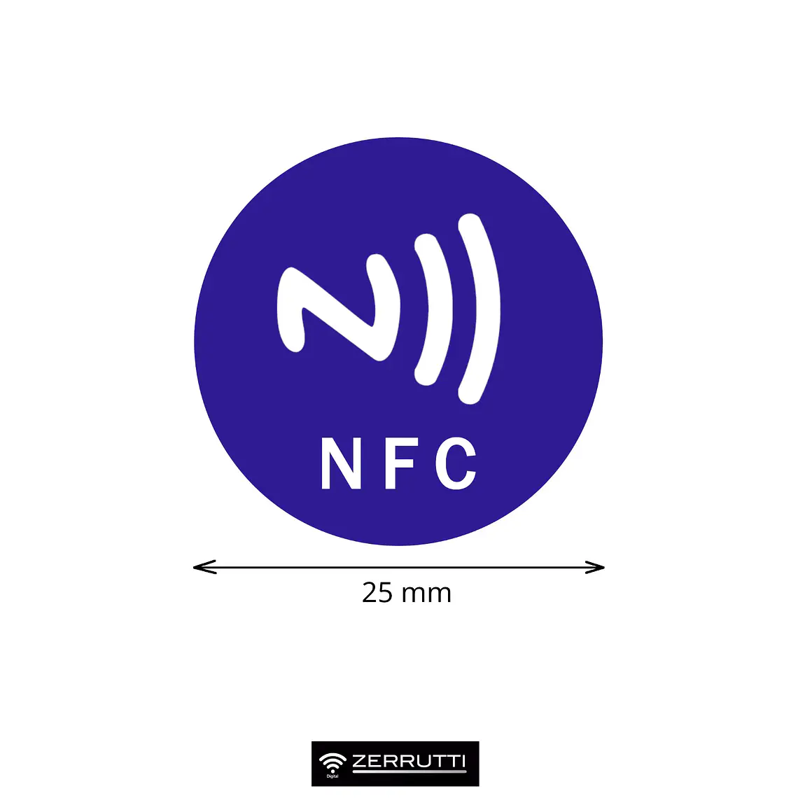 Set de 3 Stickers NFC para Cerradura Inteligente 3