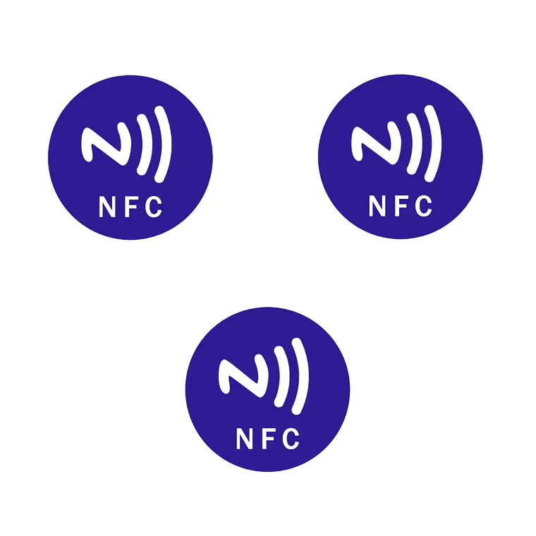 Set de 3 Stickers NFC para Cerradura Inteligente 1