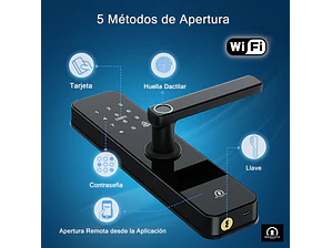 Cerradura Digital Inteligente con Wifi Maxilock 20811 T