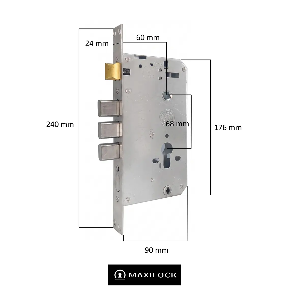 Cerradura Digital Inteligente con Wifi Maxilock 20811 T 8
