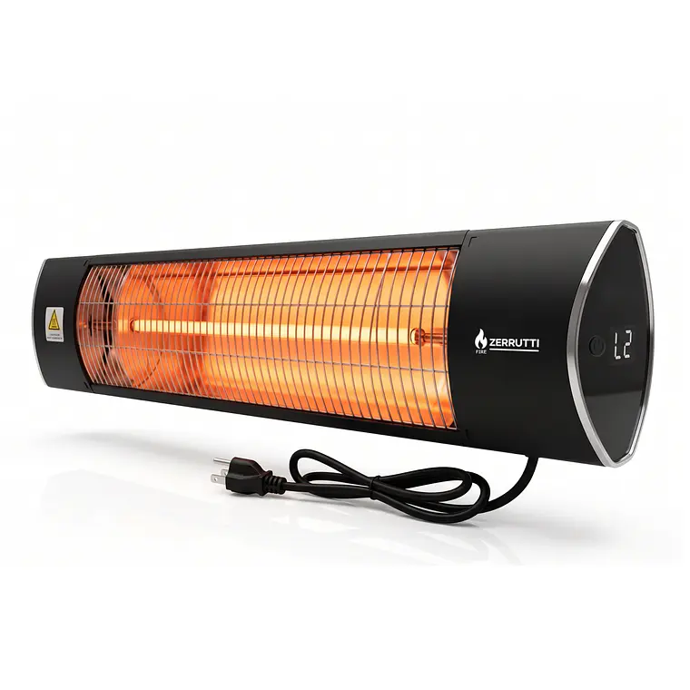 Calentador Eléctrico Infrarrojo de Carbono Zerrutti 2