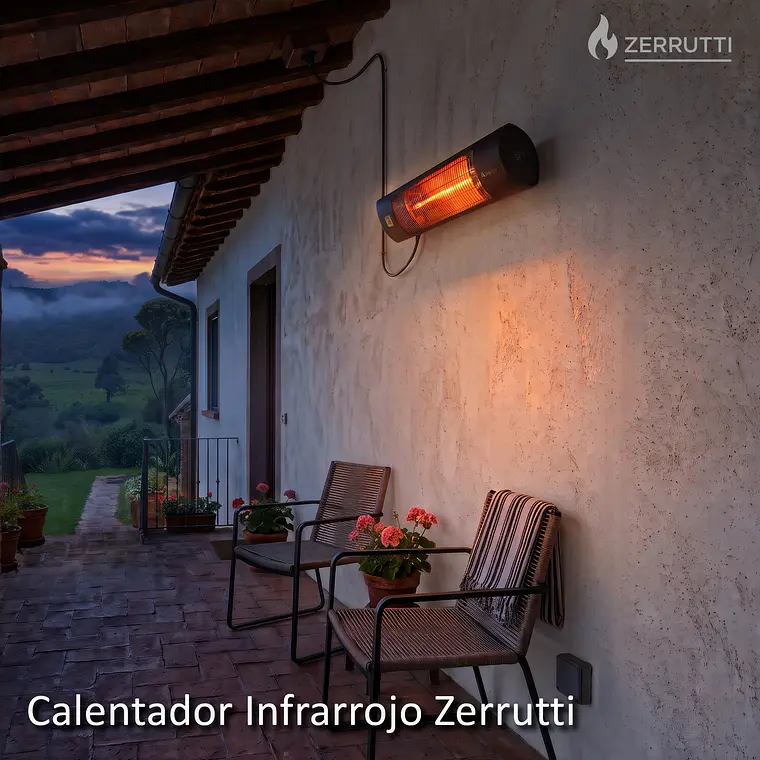 Calentador Eléctrico Infrarrojo de Carbono Zerrutti 5