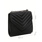 Bolso cuadrada negro  3