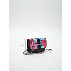 Bolso cuadrado color combinado y negro 2