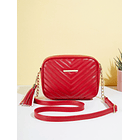 BOLSO CUADRADO ROJO 5