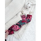 Correa de bolso con estampado floral 3