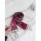 Correa de bolso con estampado floral 4