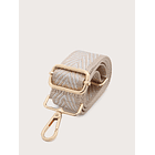 Correa de bolso con patrón de cheurón 3